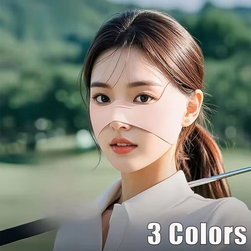 Sports Mask Breathable - 1-10PCS ผ้าปิดหน้าผ้าไหมบางระบายอากาศได้ดี ผ้าพันคอป้องกันแสงแดดฤดูร้อน ป้องกันรังสียูวี สำหรับกีฬากลางแจ้ง
