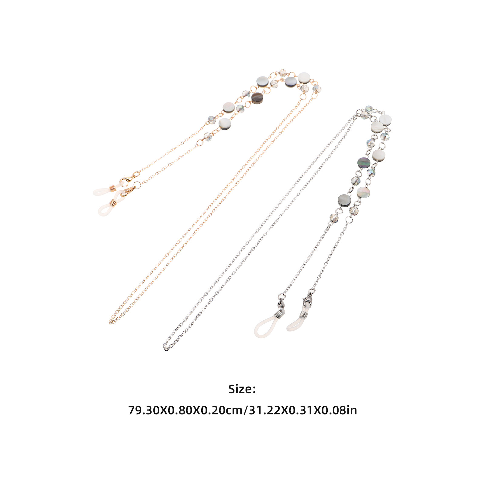 สายคล้องแว่นตาคริสตัลลายเปลือก - Mask Chain Holder บทวิจารณ์และราคา