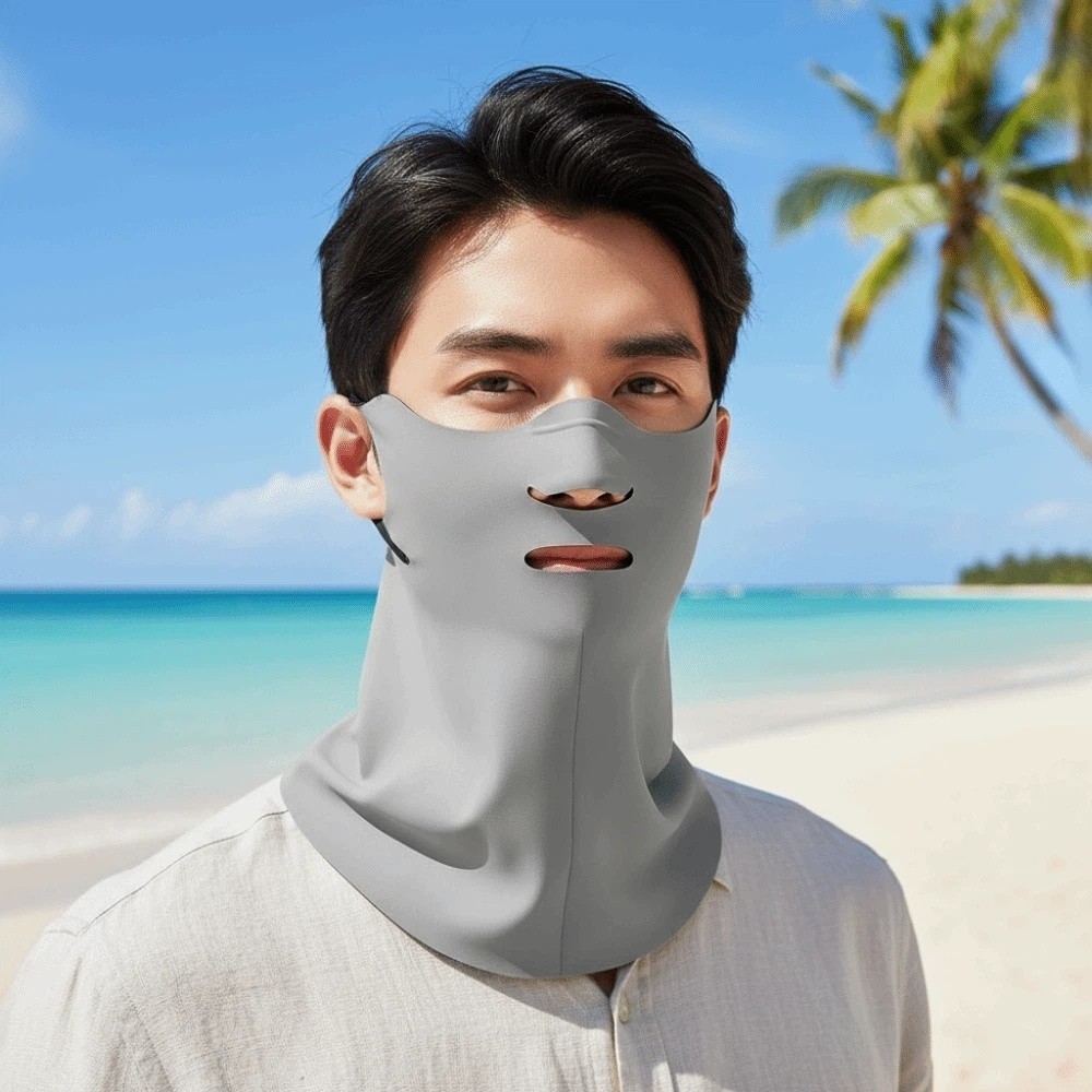 หน้ากากกันแดดแบบคล้องคอไนลอนสำ - Sports Mask Breathable บทวิจารณ์และราคา