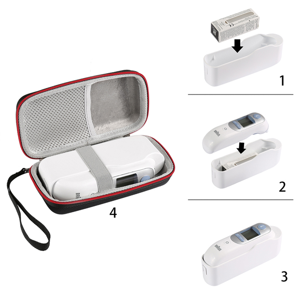 เครื่องวัดอุณหภูมิแบบพกพาสําหร - Braun Thermometer Thermoscan 7 บทวิจารณ์และราคา