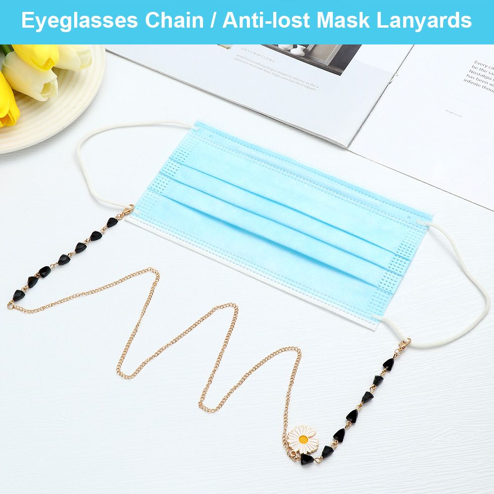 แฟชั่นผู้หญิง Anti-Lost แว่นตา - Mask Chain Holder บทวิจารณ์และราคา