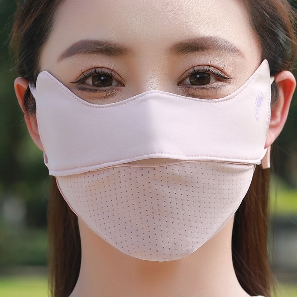 หน้ากากไหมน้ำแข็งระบายอากาศแบบ - Cloth Face Mask Washable บทวิจารณ์และราคา