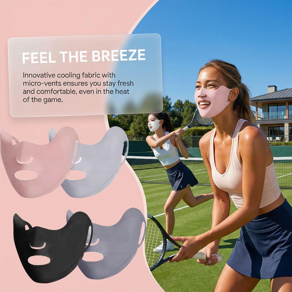 หน้ากากกันแดดแบบระบายอากาศได้ส - Sports Mask Breathable บทวิจารณ์และราคา