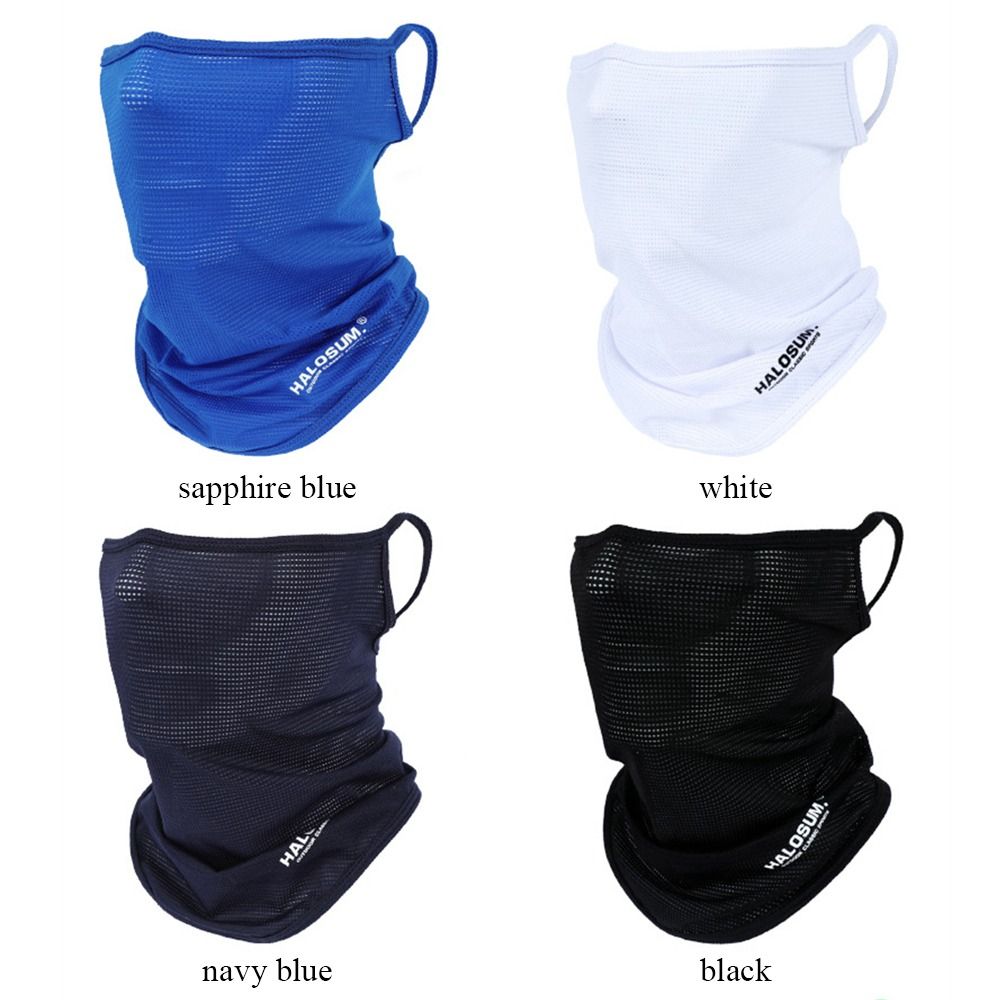 ฤดูร้อนผ้าไหมน้ําแข็งป้องกันแส - Sports Mask Breathable บทวิจารณ์และราคา